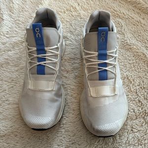On Men’s Cloudnova shoes. Ultramarine color